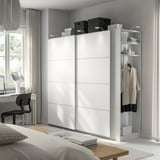 PAX Add-on end-unit, white, 58x20x201 cm