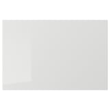 RINGHULT modern grey glossy kitchen cabinet door.