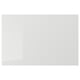 RINGHULT modern grey glossy kitchen cabinet door.