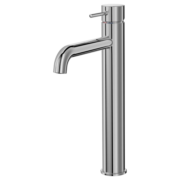 SALLSJÖN Bathroom mixer tap top lever, chrome-plated, XL