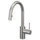 SALLSJÖN Kitchen mixer tap pull out, stainless steel colour
