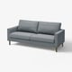 SALTSJÖBADEN 3-seat sofa, Gunnared medium grey