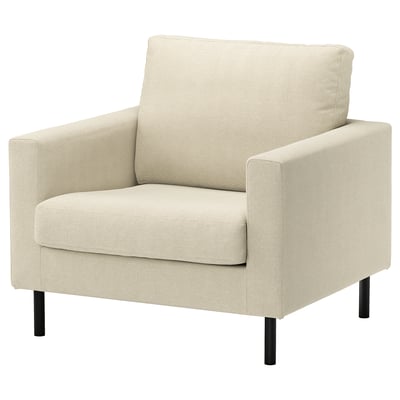 SALTSJÖBADEN Armchair, Fridtuna light beige