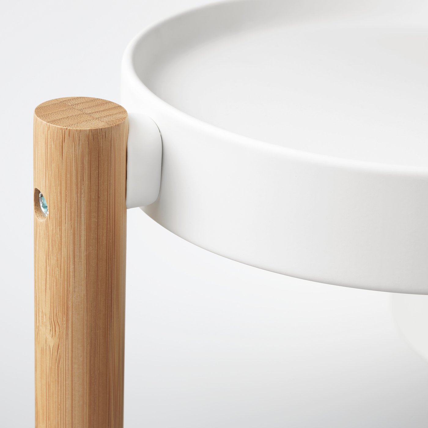 SATSUMAS plant stand, bamboo/white, 78 cm - IKEA Germany