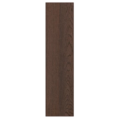 Dark wooden textured panel, likely from a cabinet door. Rectangle shape with a smooth finish, part of the SINARP collection.