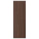 This image shows a dark brown wooden panel from the SINARP series, featuring oak veneer with a modern design.