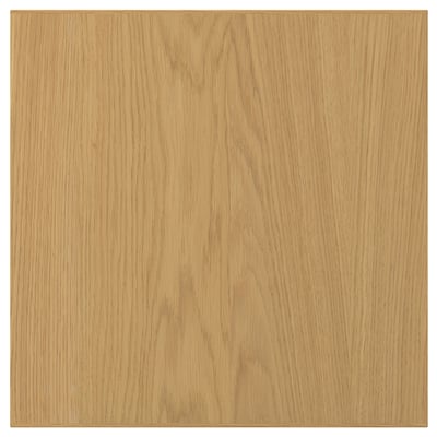 A light brown SINARP wooden door featuring oak veneer.