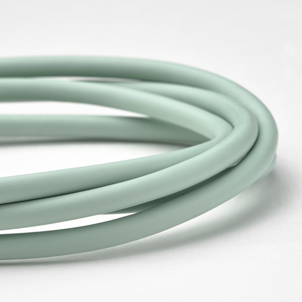 Green usb-c cable: flexible & tangle-free