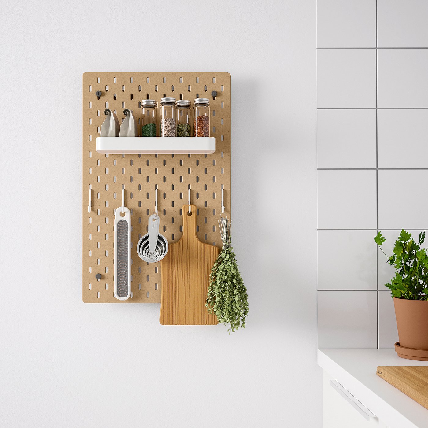 SKÅDIS pegboard, wood, 36x56 cm IKEA Germany