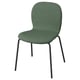 SKÅLSTA Chair, Knäbäck grey-green/tubular metal/black-grey