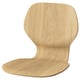 SKÅLSTA Seat shell, oak veneer