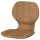 SKÅLSTA Seat shell, walnut veneer
