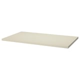 SKÅLSTA Table top, light grey-beige, 140x80 cm