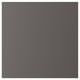 SKATVAL grey door for platsa; modern, rectangular, simple design, wood composite.