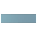 Blue fibreboard drawer front for furniture.