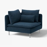 SÖDERHAMN Cover for corner section, Kelinge dark blue