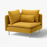 SÖDERHAMN Cover for corner section, Kelinge dark yellow