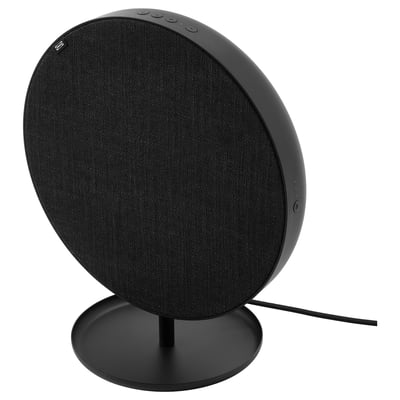 SOLSKYDD Bluetooth speaker, black, 29 cm