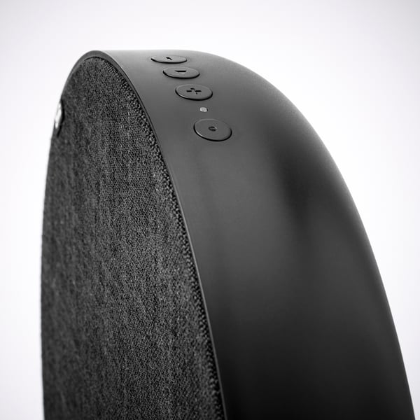 SOLSKYDD Bluetooth speaker, black, 29 cm