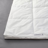 STRANDMOLKE duvet, soft cotton exterior, recycled polyester fill, high quality.
