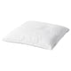 White STRANDMOLKE pillow with soft dobby cotton, supportive core, and double piping.