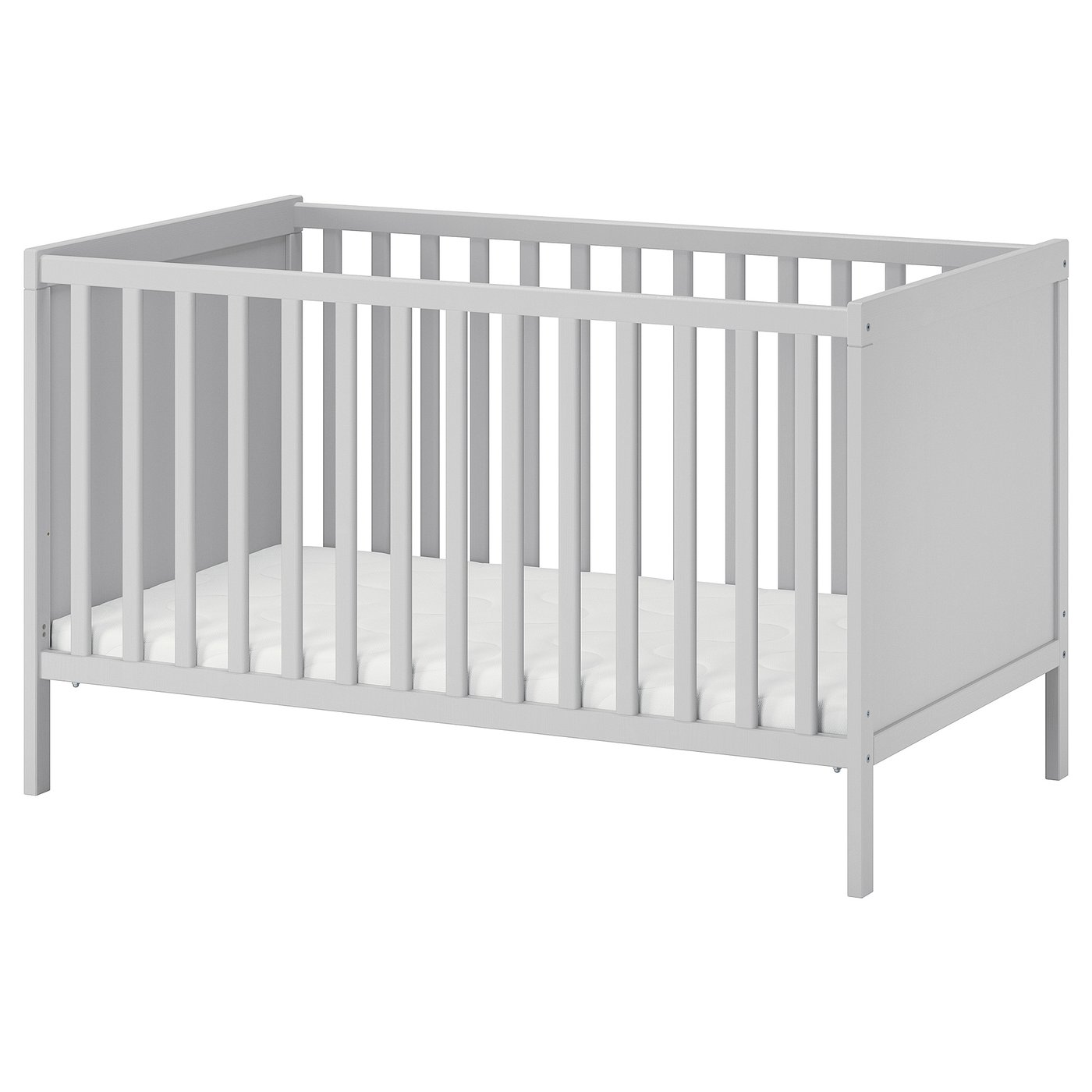 SUNDVIK cot, grey, 70x140 cm - IKEA Germany
