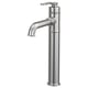 TAKSJÖN Bathroom mixer tap top lever, stainless steel colour, XL
