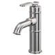 TAKSJÖN Bathroom mixer tap top lever, stainless steel colour, M