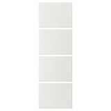 TJÖRHOM sliding door, white fiberboard.