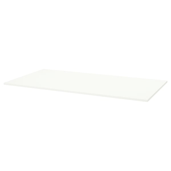 TROTTEN Table top, white, 160x80 cm