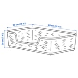 Illustration with measurements for the product: UTSÅDD.