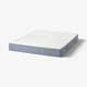VALEVÅG Pocket sprung mattress, firm/washable top cover light blue, 180x200 cm