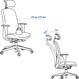 Illustration with measurements for the product: VALLFJÄLLET.