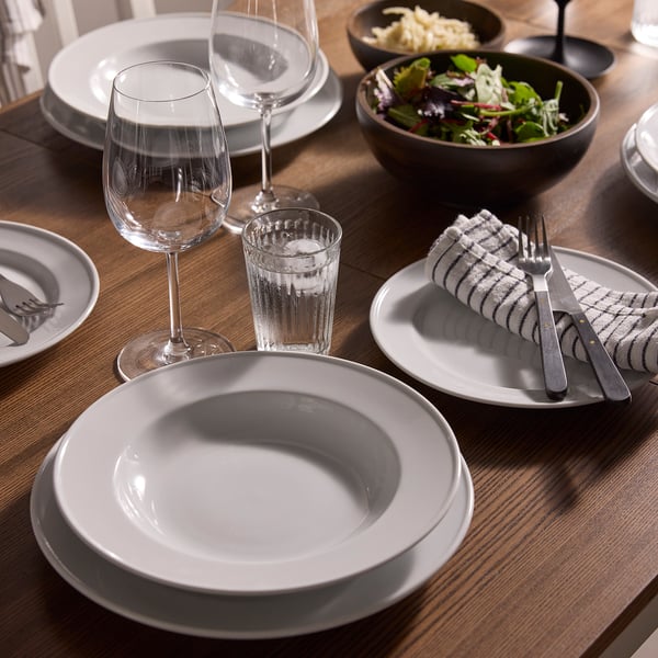 VARDAGEN 18-piece service, white