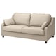 Beige fabric sofa, VINLIDEN, modern style, two cushions, four legs.