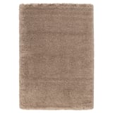 VOLLERSLEV beige shaggy rug, soft and textured, rectangular with plush surface.