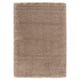 VOLLERSLEV beige shaggy rug, soft and textured, rectangular with plush surface.
