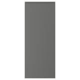 VOXTORP dark grey kitchen cabinet with sleek design and integrated handles.