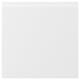 VOXTORP matte white kitchen door: sleek, modern, white, smooth, with integrated handles.