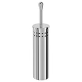 BAREN krom toiletbørste, rustfrit stål, cylindrisk, moderne design