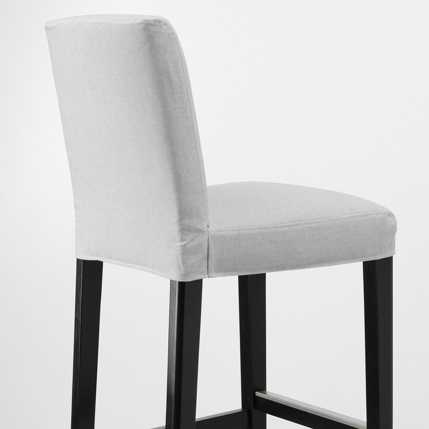 Møbelmontering BERGMUND Barstol, sort/Orrsta lysegrå, 75 cm