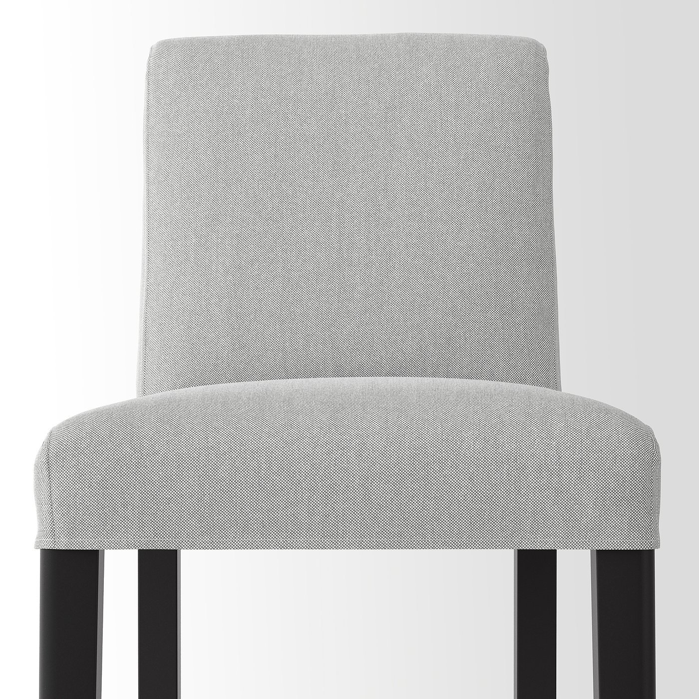 Møbelmontering BERGMUND Barstol, sort/Orrsta lysegrå, 75 cm