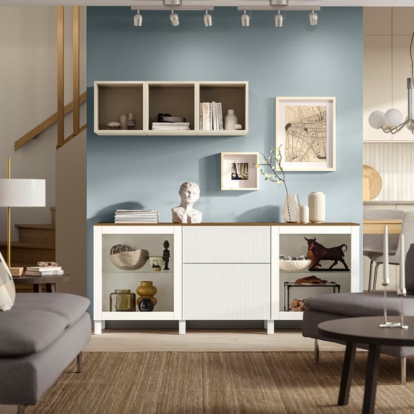 BESTÅ Opbevaring med skuffer