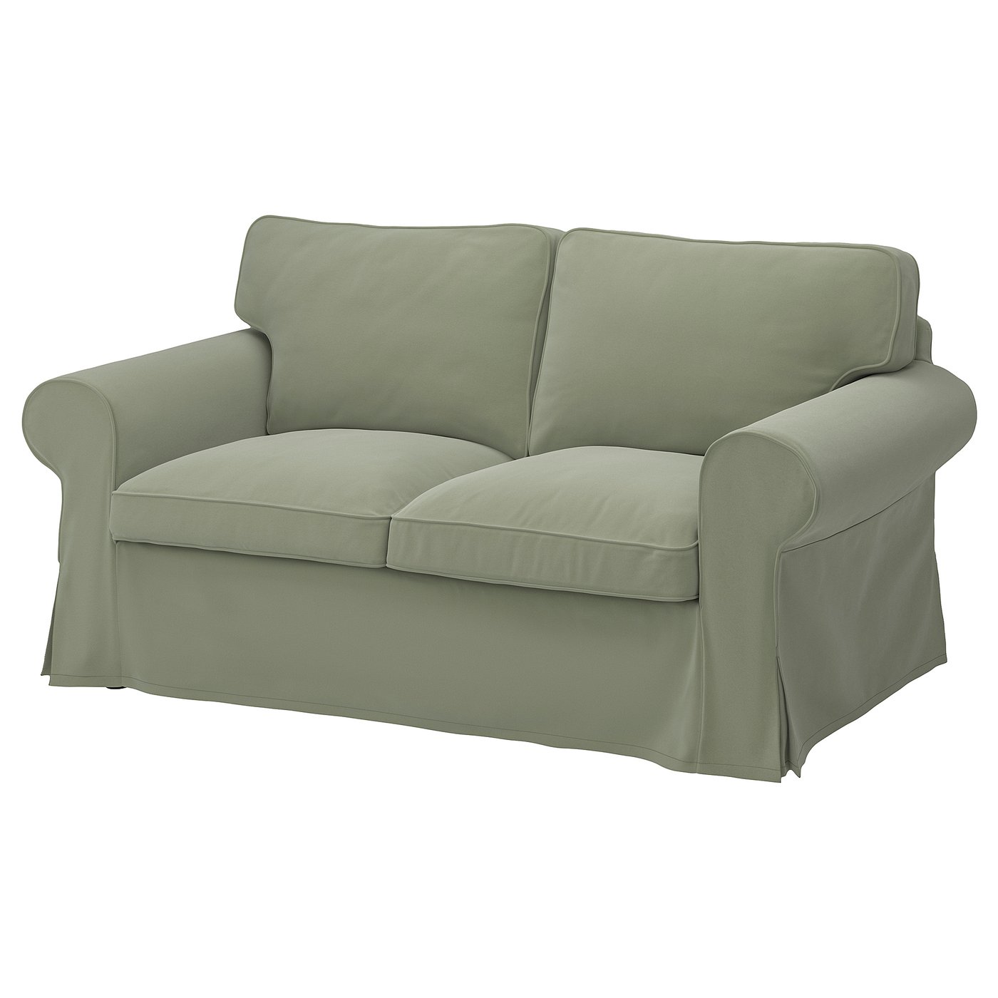 Møbelmontering EKTORP 2-pers. sofa, Hakebo grågrøn