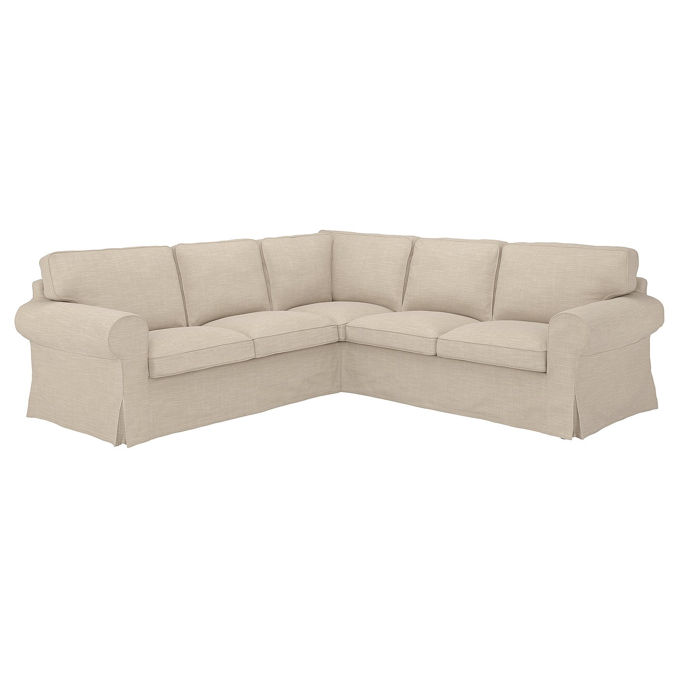 Møbelmontering EKTORP Hjørnesofa 4-pers., Hillared beige