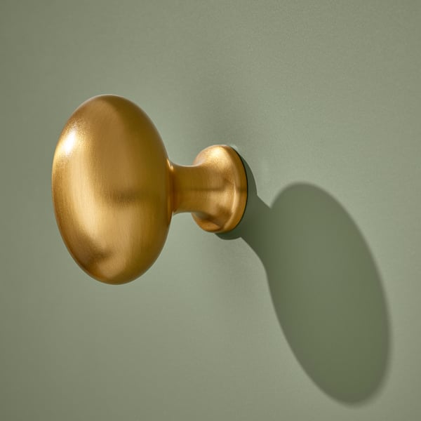 ENERYDA Knop, messingfarvet, 35 mm