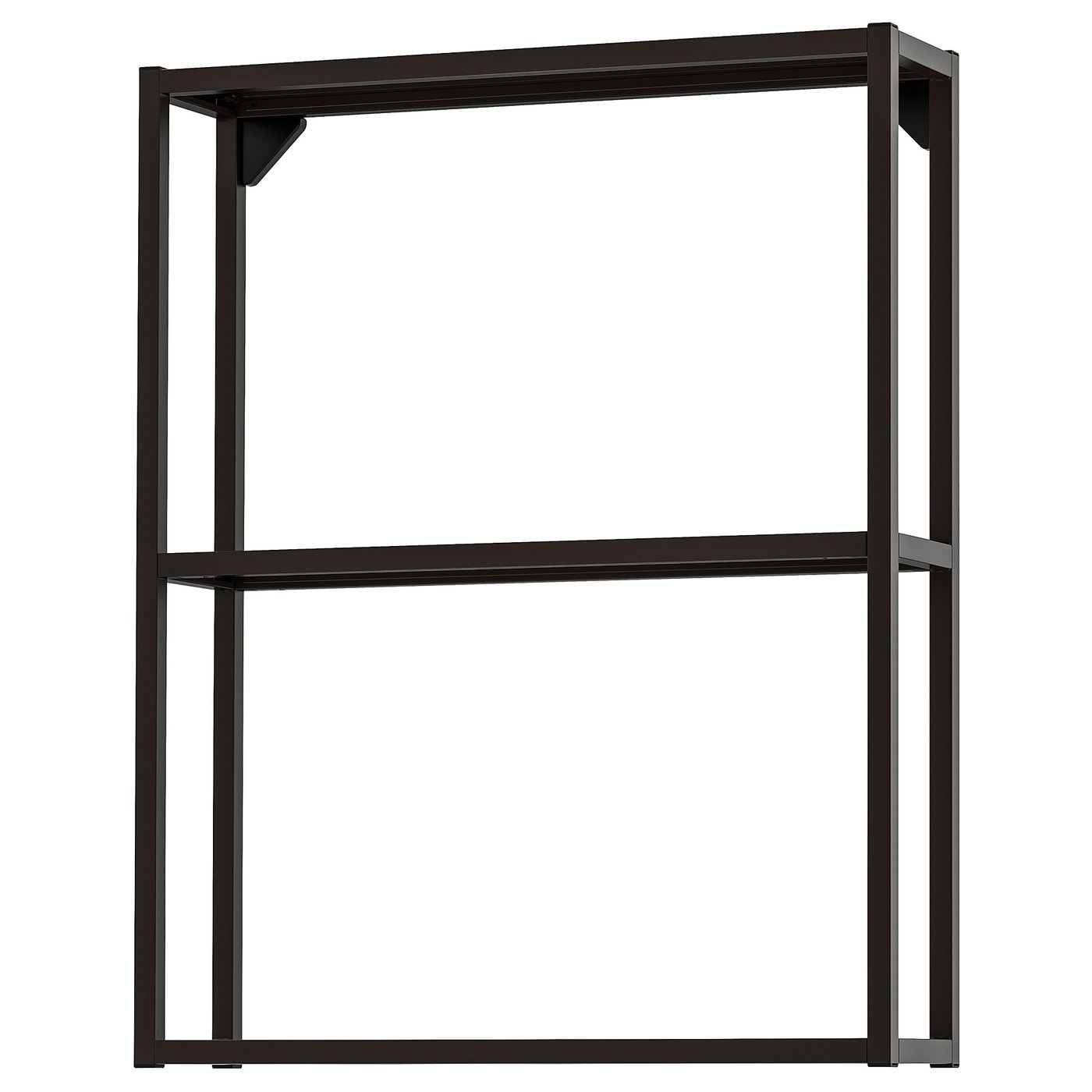 ENHET Vægstel med hylder - antracit 60x15x75 cm