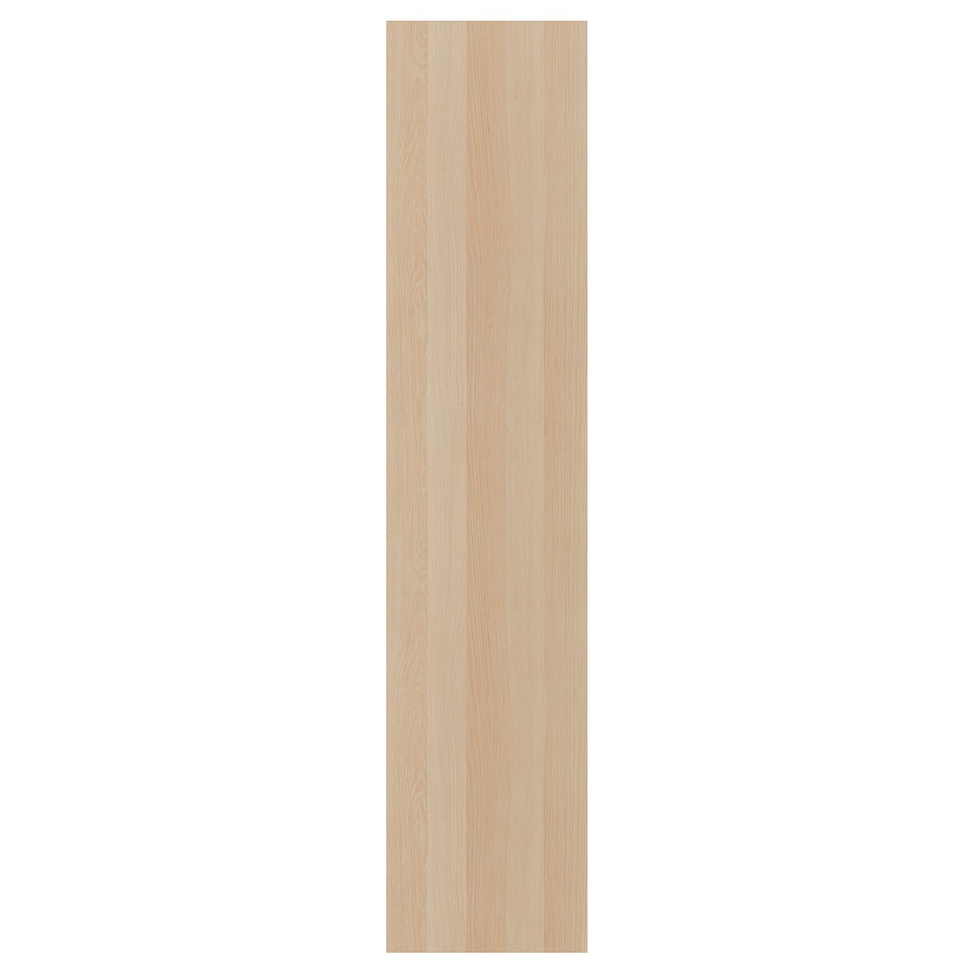Møbelmontering FORSAND Låge med hængsler, egetræsmønster med hvid bejdse, 50×229 cm