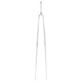 En IDEALISK pincet i rustfrit stål med et slankt, elegant design. De er perfekte til at vende, gribe og servere mad.