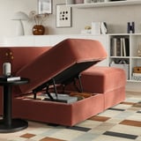 JÄTTEBO 2-pers. modulopbygget sofa, Samsala rødbrun